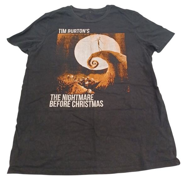 Tim Burton's A The Nightmare Before Christmas T-Shirt (Large) - Picture 1 of 4